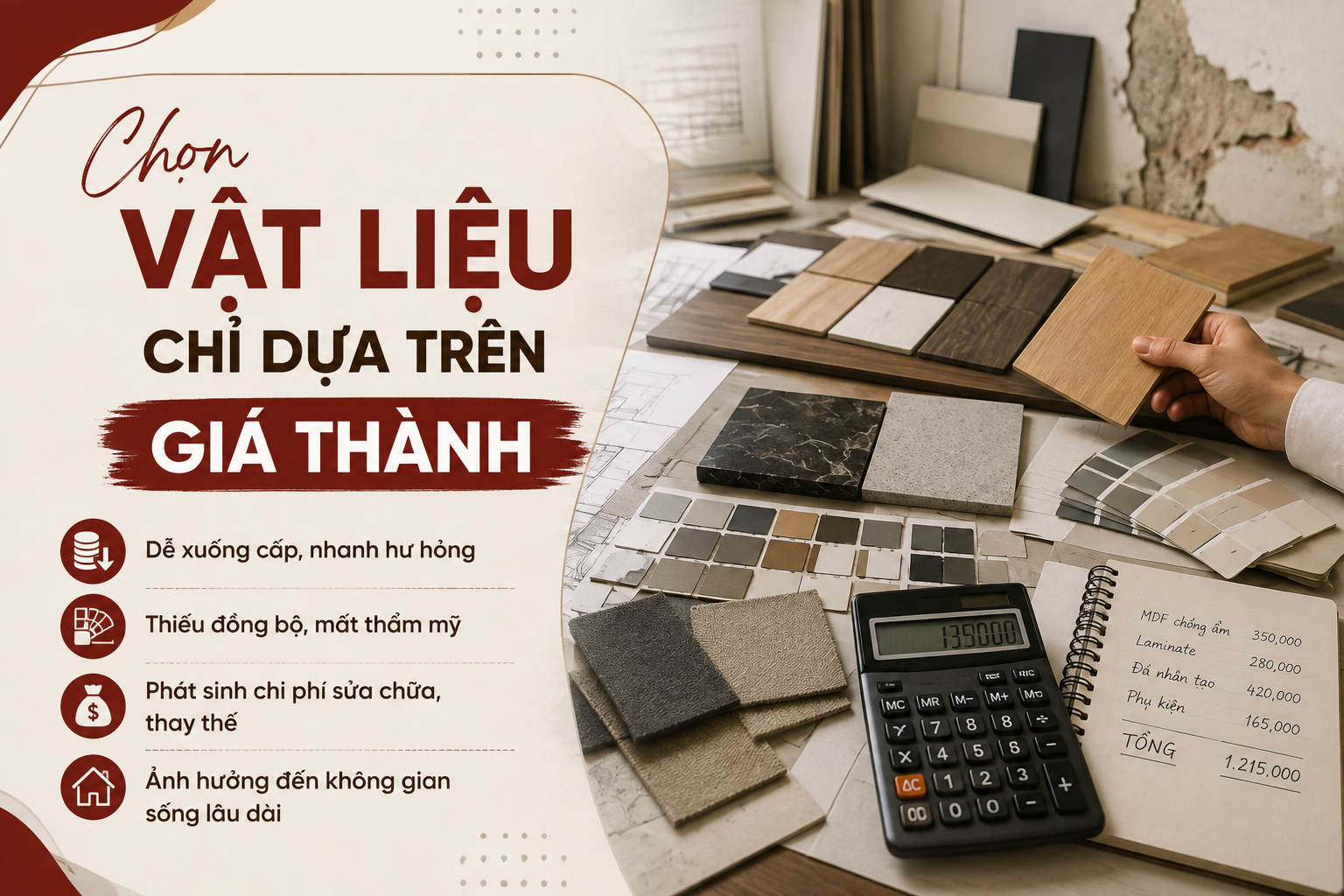 10 LỖI THƯỜNG GẶP KHI THI CÔNG NỘI THẤT CHUNG CƯ VÀ CÁCH PHÒNG TRÁNH