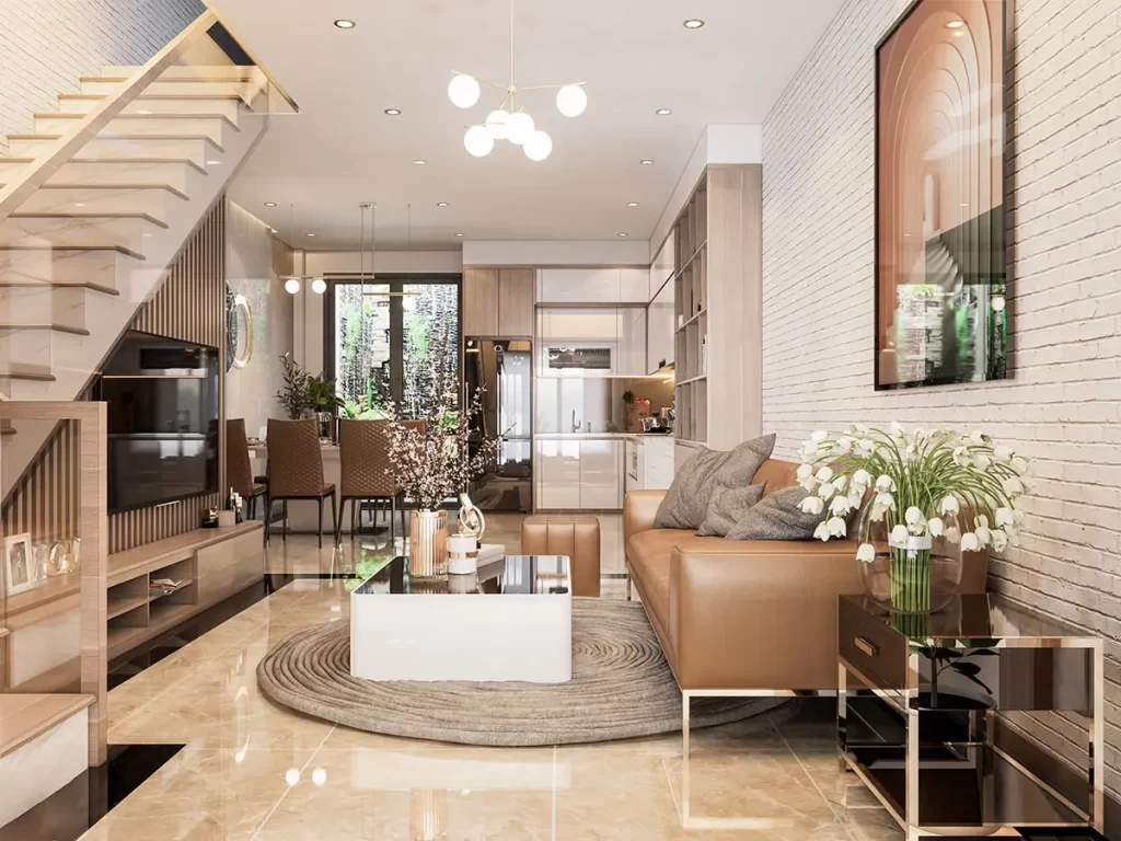 15+ Mẫu nội thất nhà liền kề sang trọng nhưng vẫn tiện nghi