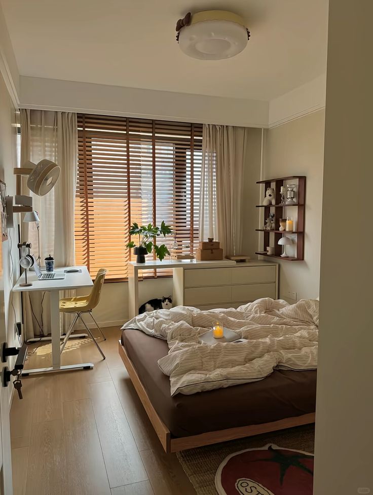 Phòng ngủ tối ưu không gian cho căn hộ nhỏ dưới 50m²