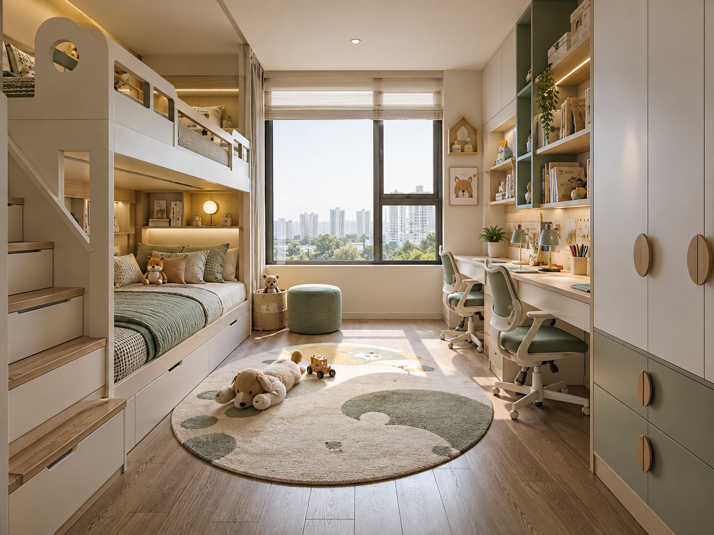 THIẾT KẾ NỘI THẤT CHUNG CƯ 90M2 CHO GIA ĐÌNH 4 NGƯỜI: BỐ TRÍ SAO CHO RỘNG VÀ DỄ SỐNG