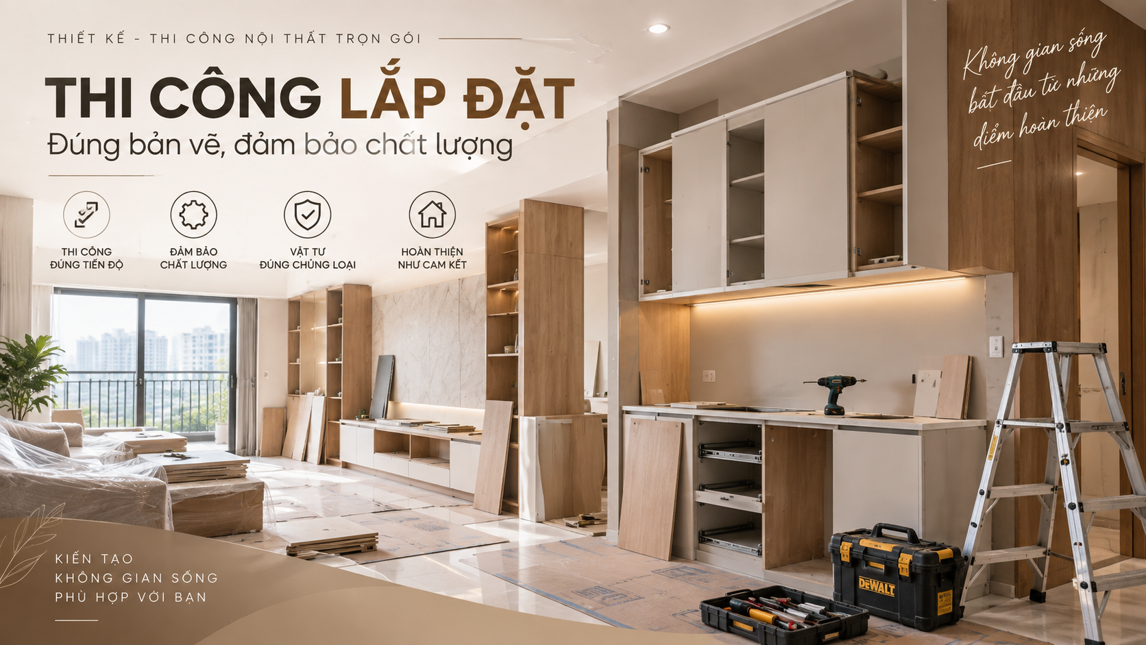 CÔNG TY THIẾT KẾ THI CÔNG NỘI THẤT TRỌN GÓI Ở HÀ NỘI: CẦN LƯU Ý GÌ KHI LỰA CHỌN?