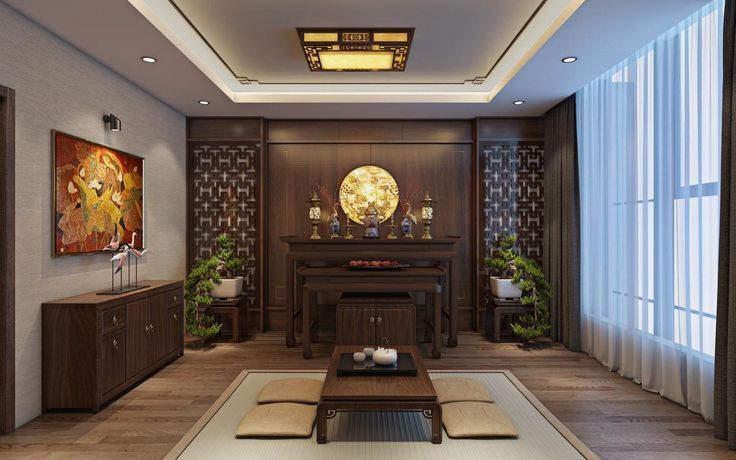Giữ ánh sáng ấm, dịu và phù hợp với không gian thờ
