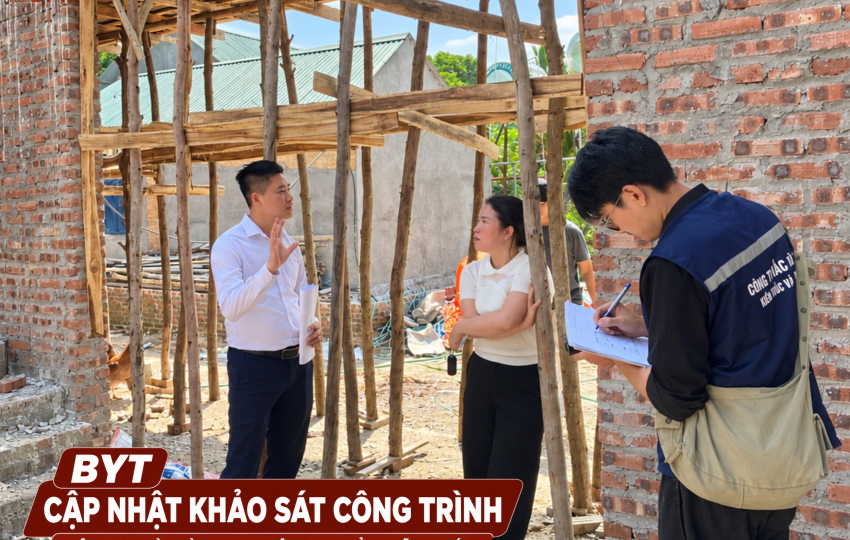BYT KHẢO SÁT CÔNG TRÌNH BIỆT THỰ NHÀ VƯỜN TẠI HỢP CHÂU – TAM ĐẢO – VĨNH PHÚC
