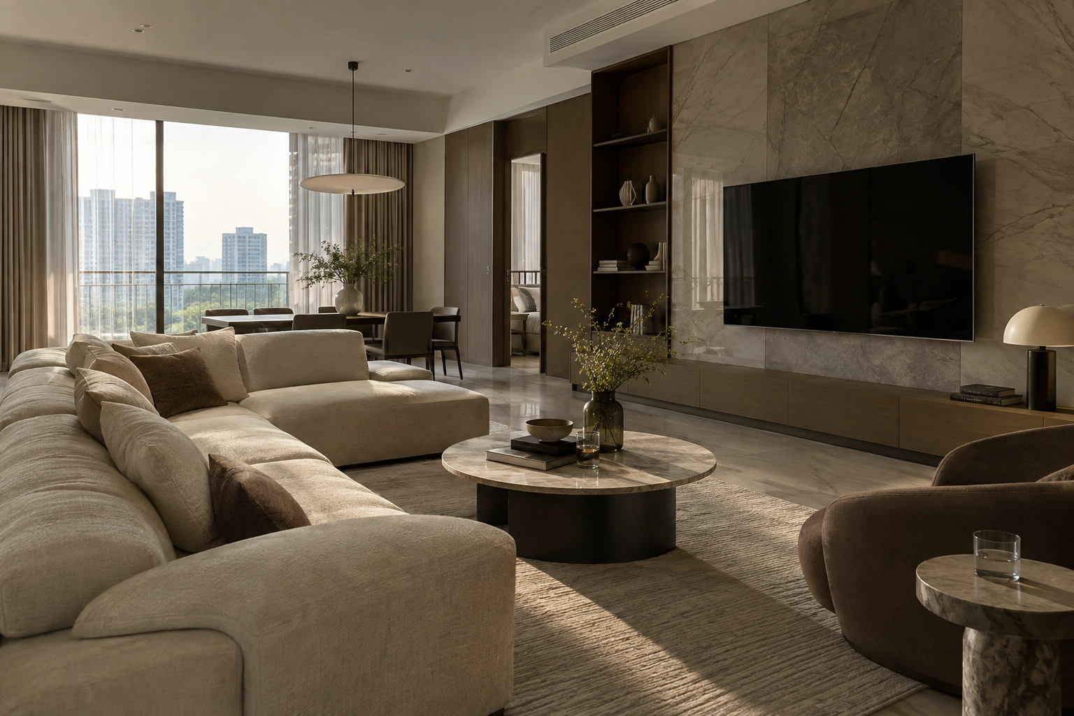 XU HƯỚNG THIẾT KẾ NỘI THẤT 2026: JAPANDI ẤM, QUIET LUXURY VÀ SOFT MINIMALISM
