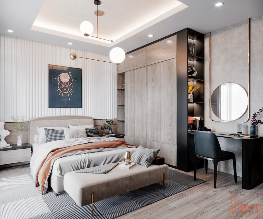 Gương tăng chiều sâu cho thiết kế nội thất
