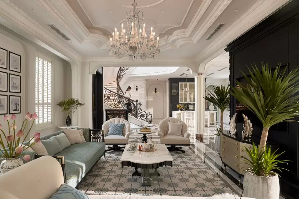 Mẫu thiết kế nội thất Indochine cho người độc thân