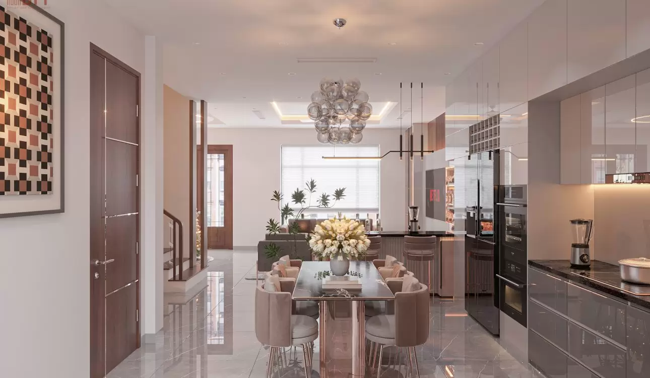 Nội thất thông minh cho thiết kế căn hộ chung cư 54m2 tiết kiệm diện tích