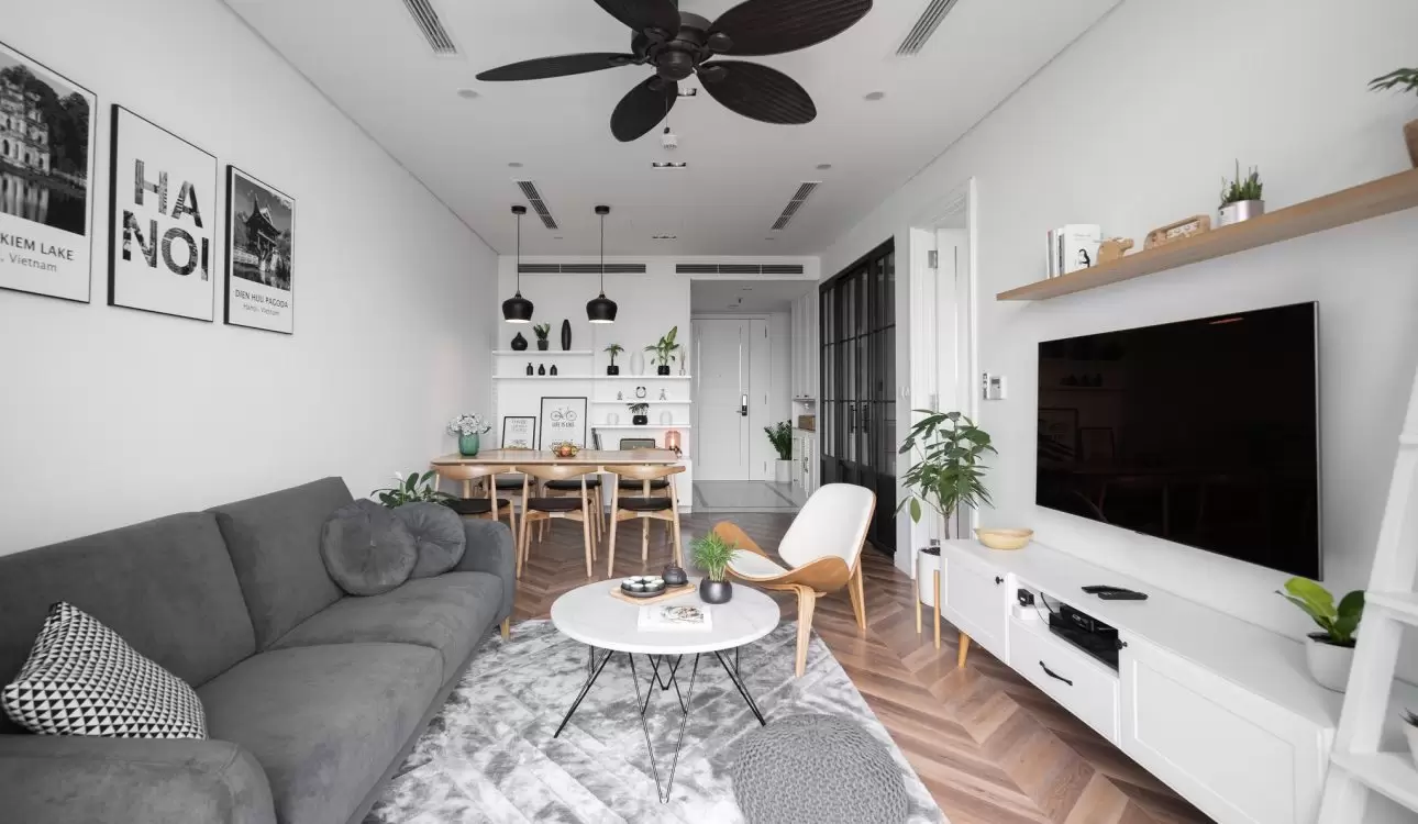 Quy trình thiết kế nội thất chung cư 58m2