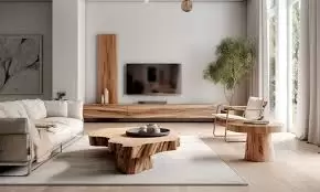 Thiết kế nội thất nhà phố Hà Đông phong cách Tối giản với bàn gập và đèn LED.