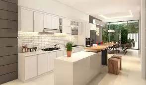 Thiết kế nội thất phòng bếp nhà phố Hà Đông