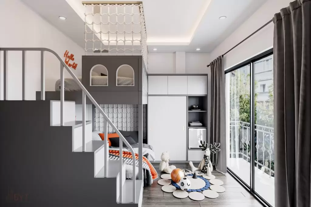 Thiết kế nội thất chung cư 70m2 cho gia đình nhỏ