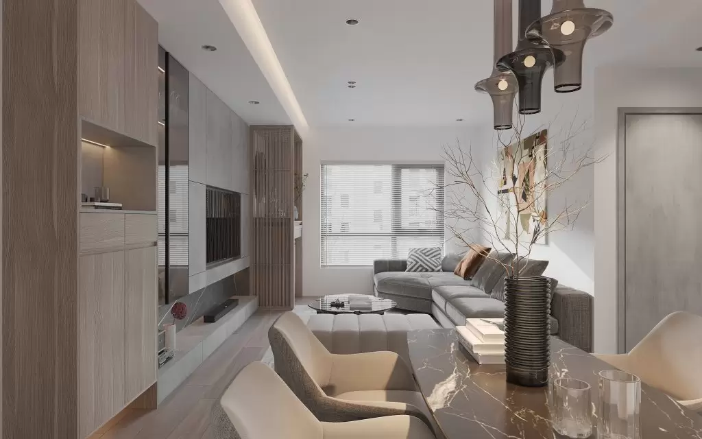 Thiết kế nội thất chung cư 70m2 tối giản bền vững và thân thiện môi trường