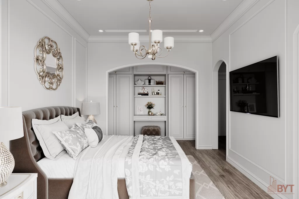 Thiết kế nội thất chung cư 70m2 với 1 phòng ngủ